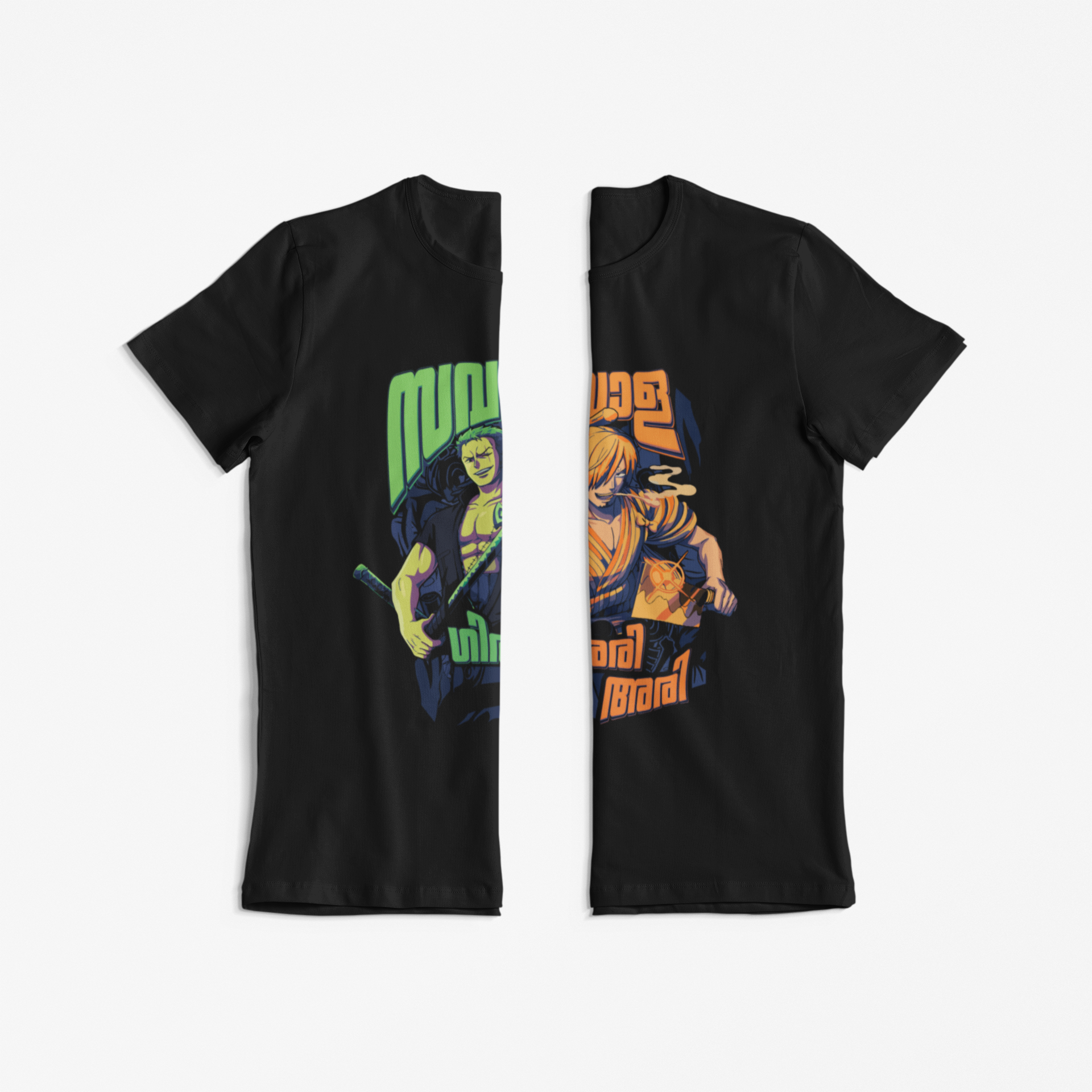 മംഗലശ്ശേരി ZORO x പ്യാരി SANJI ( Classic T-shirt )